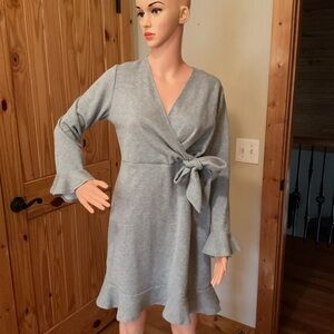 NWT  Gray Knit Dress